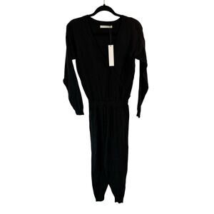 Revolve Gellar Jumpsuit black ONE GREY DAY size S NWT
